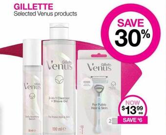 Priceline Gillette selected venus products offer