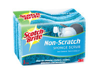 Woolworths Scotch Brite Non-Scratch Sponge Scrub Pk 3 offer