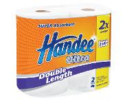 Woolworths Handee Double Length Paper Towel Pk 2 offer