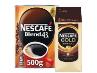 Woolworths Nescafe Blend 43 500g or Gold Original 320g offer