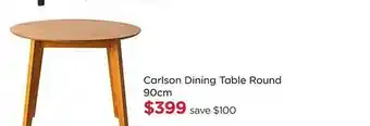 Early Settler Carlson dining table round 90 cm offer