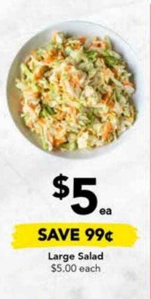 Drakes Large salad offer