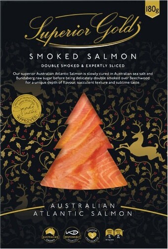 Woolworths Superior gold smoked salmon 180g offer