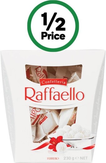 Woolworths Raffaello ballotin 230g offer