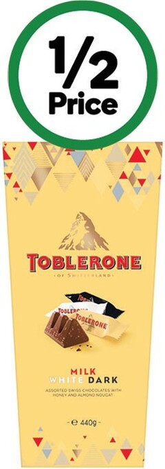 Woolworths Toblerone 440g offer