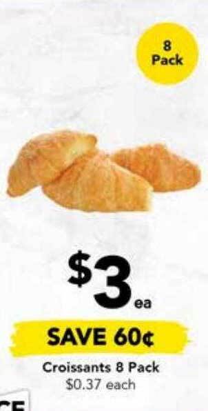 Drakes Croissants 8 pack offer