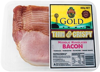 Woolworths Bertocchi gold bacon varieties 400g – from the fridge offer