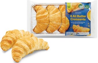 Woolworths all butter croissant pk 3 or 4