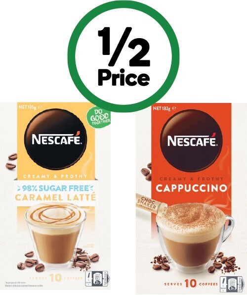 Nescafe coffee sachets pk 810 offer at Woolworths