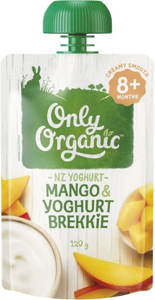 Woolworths Only organic baby food pouch 120g offer