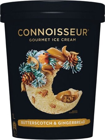 Woolworths Connoisseur ice cream 1 litre – from the freezer offer