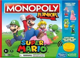 BIG W Monopoly junior super mario edition offer