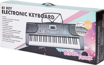 BIG W Urban tones 61 key electronic keyboard offer