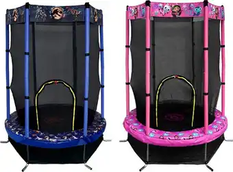 BIG W Jurassic world or gabby’s dollhouse* 4.5ft trampoline offer
