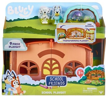 BIG W Bluey 9-piece school playset offer