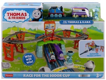 BIG W Thomas & friends race for the sodor cup set offer