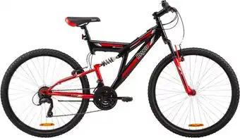 Repco charger 27.5 70cm dual suspension mountain bike offer at BIG W