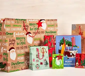 BIG W Christmas gift bags offer