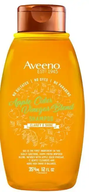 Aveeno apple cider vinegar blend shampoo 354ml