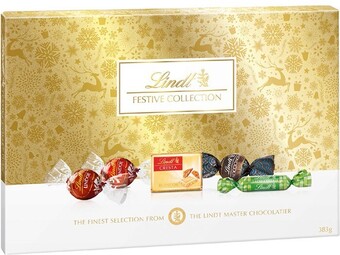 BIG W Lindt festive collection gift box 383g offer