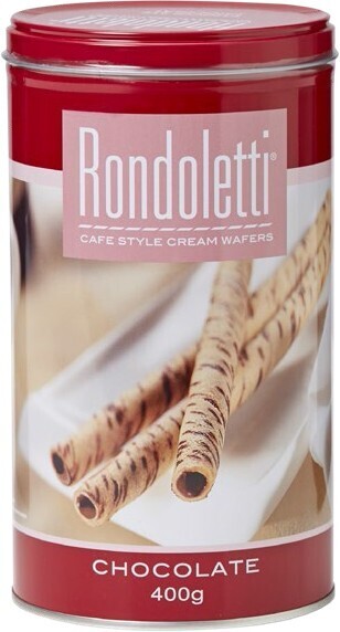 BIG W Rondoletti chocolate cream wafers 400g offer