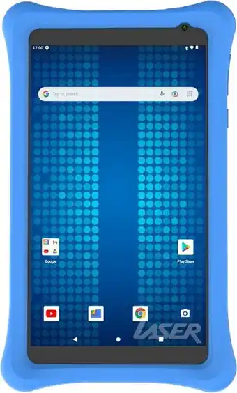 BIG W Laser 7-inch ips tablet with bumper case - blue offer