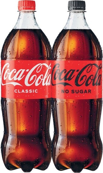 Coles Coca-cola, fanta or sprite soft drink 1.25 litre offer