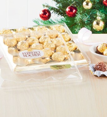 Coles Ferrero rocher diamond gift box 24 pack 300g offer