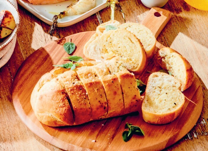 La famiglia garlic sourdough bread 480g offer at Coles