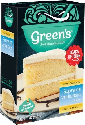 Coles Green's premium baking mix 350g-630g offer