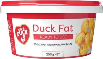 Coles Luv-a-duck rendered duck fat 200g offer