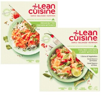 Coles Lean cuisine dinner meals 375g offer