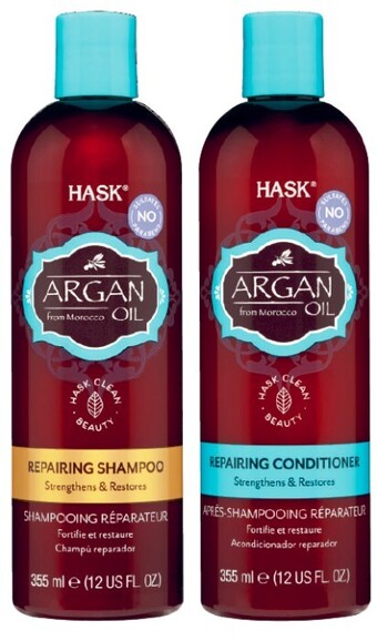 Coles Hask shampoo or conditioner 355ml offer