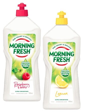 Coles Morning fresh dishwashing liquid 900ml offer