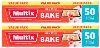 Coles Multix non stick bake paper 50 metres offer