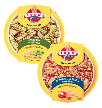 Coles Sirena ready to eat meal with tuna 170g offer
