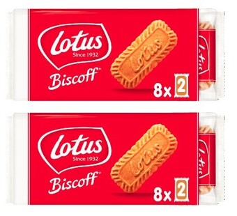 Coles Lotus biscoff biscuits 124g offer