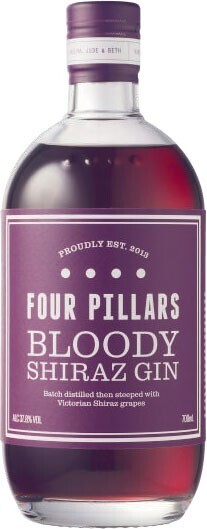 Coles Four pillars bloody shiraz gin offer