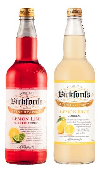 Coles Bickford's cordial 750ml offer
