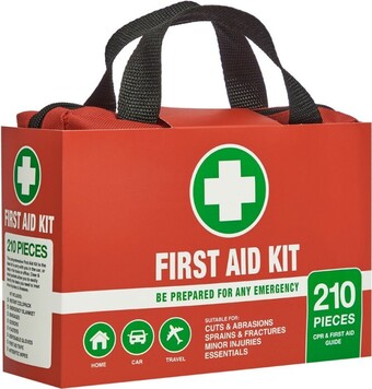 Coles First aid kit 210 pieces offer