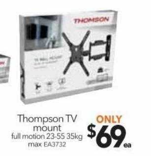Cheap as Chips Thompson tv mount offer