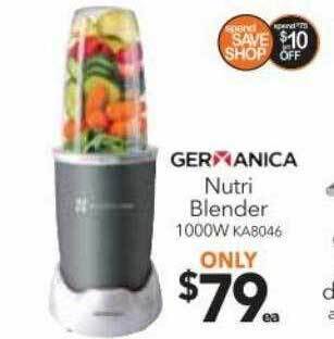 Cheap as Chips Germanica nutri blender offer