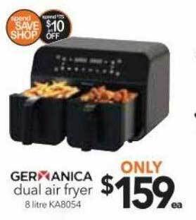 Cheap as Chips Germanica dual air fryer offer