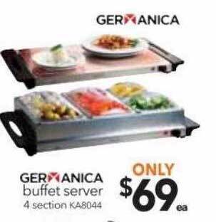 Cheap as Chips Germanica buffet server offer