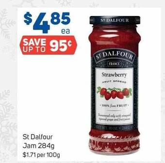 Foodland St dalfour jam 284g offer