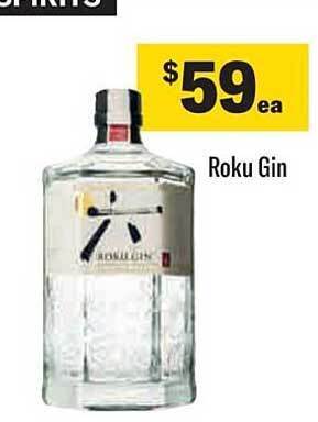 Liquorland Roku gin offer