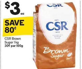 Woolworths Csr brown sugar offer