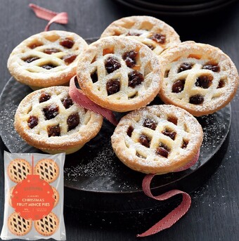 Yarrows christmas fruit mince pies 360g