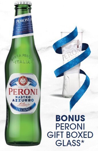 IGA Peroni nastro azzurro 24 pack offer
