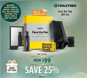 Tooletries face the day gift set